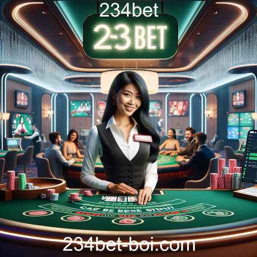 A Experiência Imersiva do Cassino Ao Vivo na 234bet